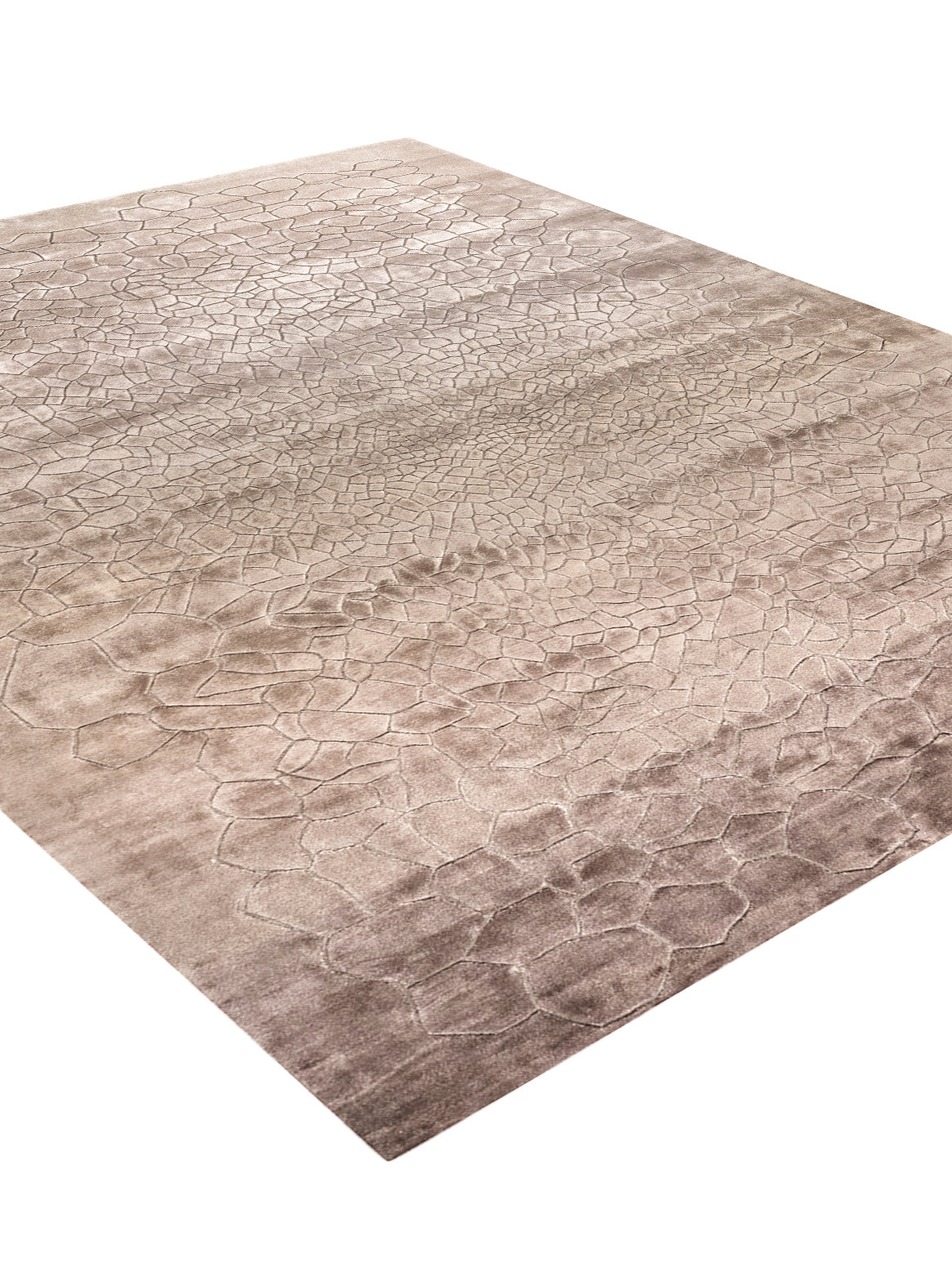 Luxury carpet in AMBER color and 6' x 9' size