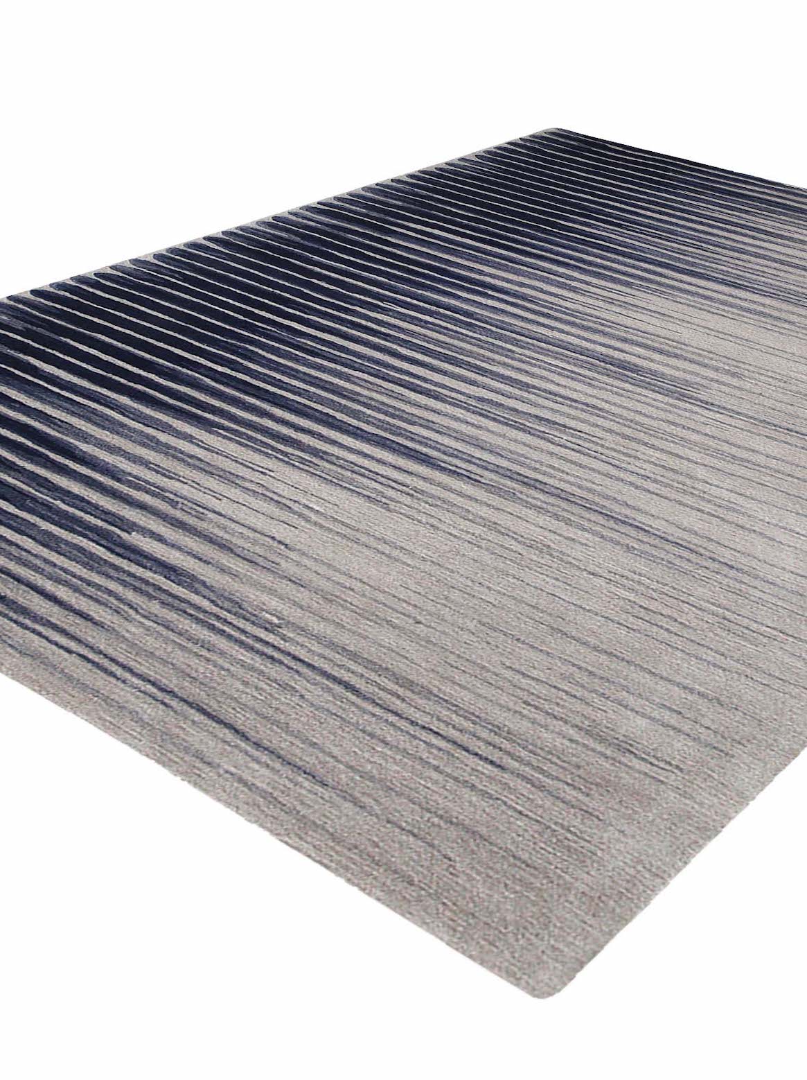 Luxury hand tufted carpet made from 100% Wool in blue beige color and 3' x 5' size