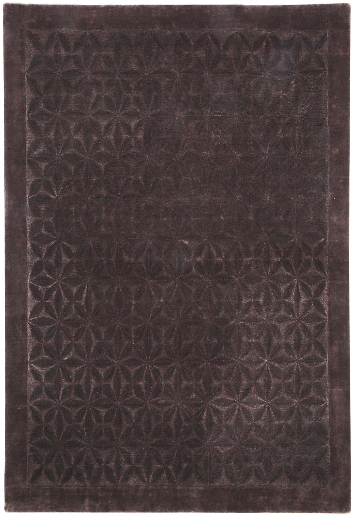Luxury hand tufted carpet made from Wool & Botanical Silk