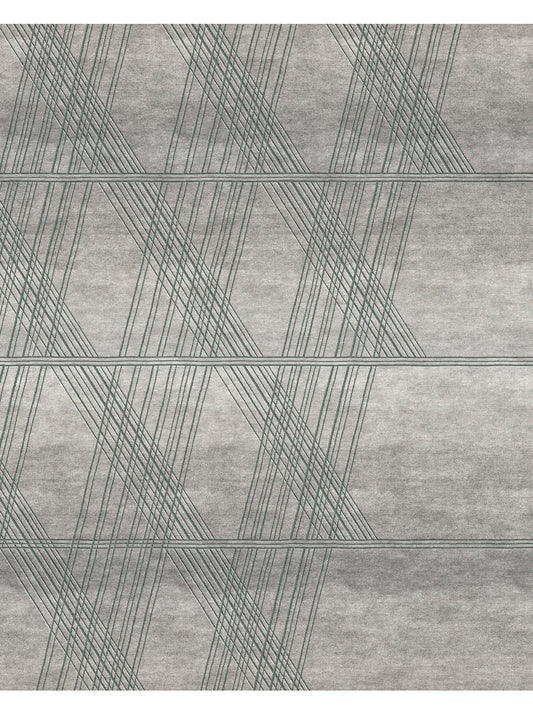 Luxury hand knotted carpet made from Wool & Botanical Silk