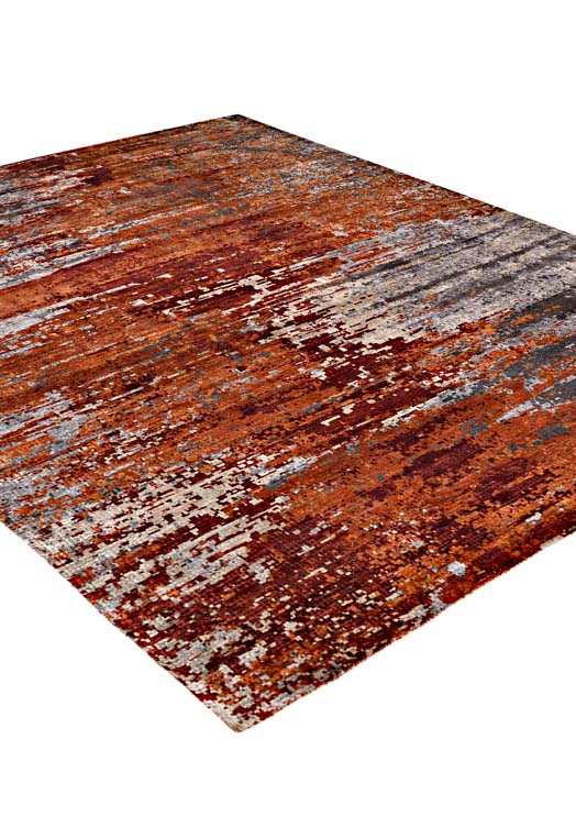 Luxury carpet in Rust color and 12' x 15' size