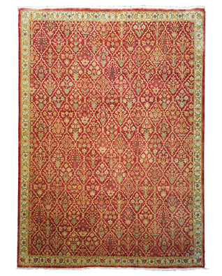 Luxury hand knotted carpet made from 100% Wool