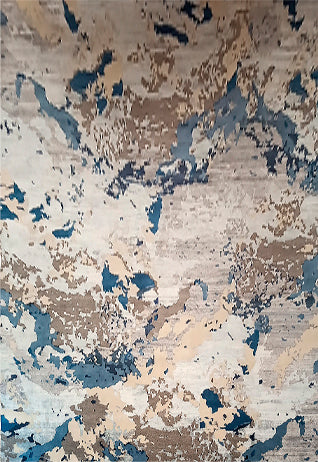 Luxury hand knotted carpet made from Wool & Botanical Silk