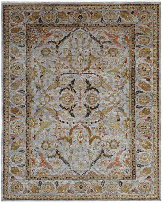 Luxury hand knotted carpet made from 100% Wool