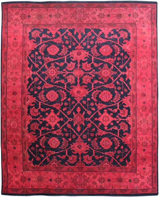 Luxury hand knotted carpet made from 100% Wool