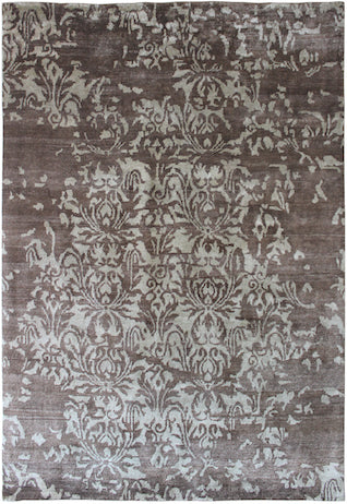 Luxury hand knotted carpet made from 100% Bamboo Silk