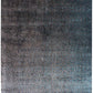 Hands ADIRA Blue Luxury Carpet - 100% Botanical Silk, Hand Knotted (5'6" x 8')