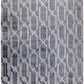 Hands ARCHER Grey Luxury Carpet - 100% Botanical Silk, Hand Knotted (5'6" x 8')