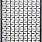 Hands ARRAY Black & White Luxury Carpet - 100% Botanical Silk, Hand Tufted (4'6" x 6'6")