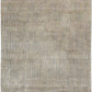 Hands ASTONISH Greige Green Luxury Carpet - 100% Botanical Silk, Hand Knotted (4'6" x 6'6")