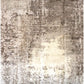 Hands ATIA Beige Taupe Luxury Carpet - Botanical & Bamboo Silk, Hand Knotted (5'6" x 8')