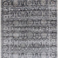 Hands CAMEO Dark Grey Luxury Carpet - 100% Bamboo Silk, Hand Knotted (5'6" x 8')