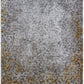 Hands CUESTA Taupe Gold Luxury Carpet - 100% Botanical Silk, Hand Tufted (4'6" x 6'6")