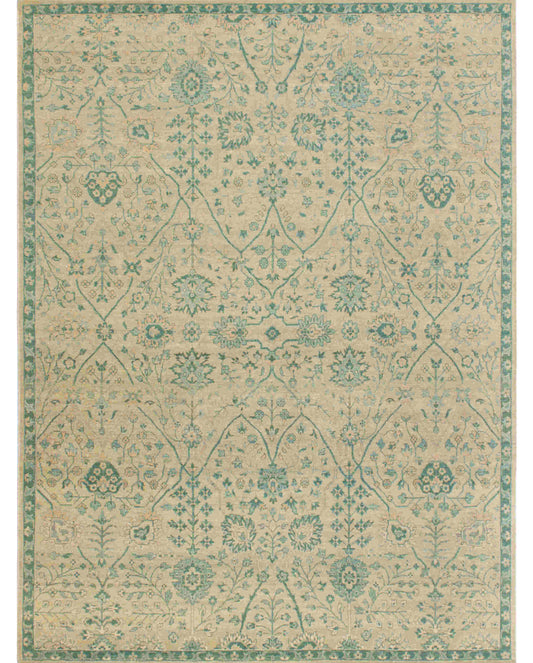 Hands DL 3287 Assorted Luxury Carpet - 100% Wool, Hand Knotted (8' x 10')