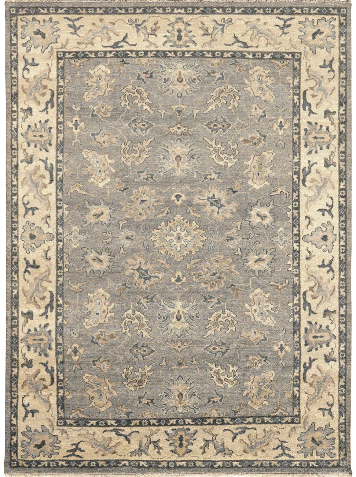 Hands DL 4220 Assorted Luxury Carpet - 100% Wool, Hand Knotted (10' x 14')