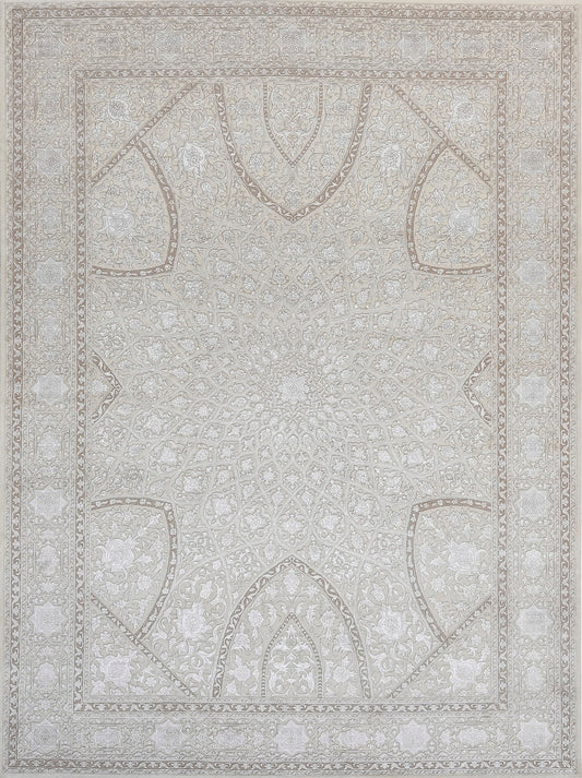 Hands DL 4348 Assorted Luxury Carpet - Wool & Botanical Silk, Hand Knotted (10' x 14'6'')