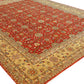 Luxury carpet in Gold Red color and Custom Size 