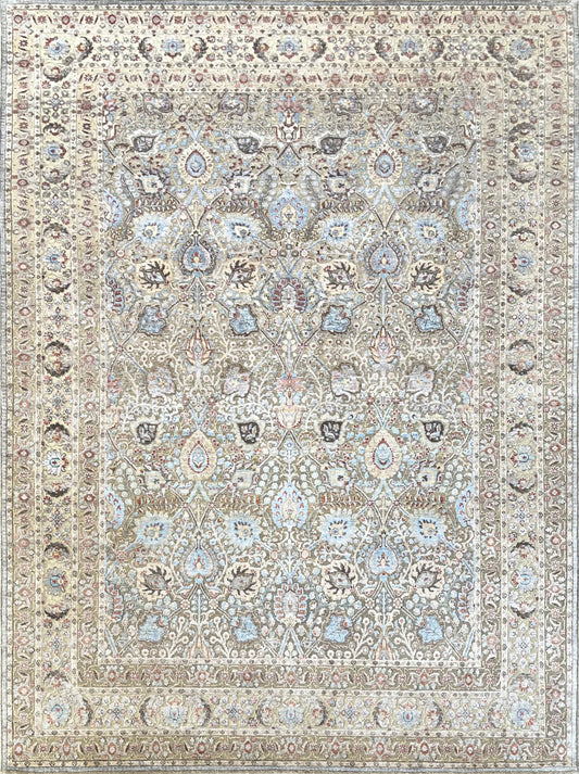 Hands DL 4571 Assorted Luxury Carpet - Wool & Botanical Silk, Hand Knotted (9' x 12')