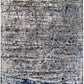 Hands FLUOR Blue Luxury Carpet - Wool & Bamboo Silk, Hand Knotted (5'6" x 8')