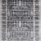 Hands MARGITA Charcoal Luxury Carpet - 100% Bamboo Silk, Hand Knotted (5'6" x 8')