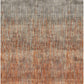 Hands MOTLEY Rust Luxury Carpet - 100% Botanical Silk, Hand Knotted (5'6" x 8')