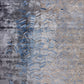 Hands MYRIAD Blue Luxury Carpet - 100% Botanical Silk, Hand Knotted (5'6" x 8')