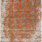 Hands OASIS Charcoal Rust Luxury Carpet - 100% Botanical Silk, Hand Tufted (3' x 5')