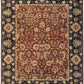 Hands P 4232 Multi Red Luxury Carpet - 100% Wool, Hand Knotted (11' x 14')