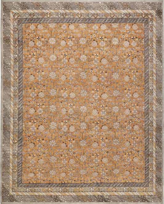 Hands REVER (PERSIAN_7) Assorted Luxury Carpet - 100% Wool, Hand Knotted (5'6" x 8')