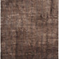 Hands RHYTHM Charcoal Gold Luxury Carpet - 100% Botanical Silk, Hand Knotted (5'6" x 8')