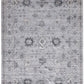 Hands SAFFIR Silver Luxury Carpet - 100% Bamboo Silk, Hand Knotted (5'6" x 8')