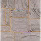 Hands SYLVAN Grey Gold Luxury Carpet - Wool & Botanical Silk, Hand Tufted (4'6" x 6'6")