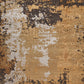 Hands VERNA Charcoal Rust Luxury Carpet - Wool & Bamboo Silk, Hand Knotted (8' x 10')