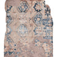 Hands ZINNIA Teal Rust Luxury Carpet - Wool & Botanical Silk, Hand Knotted (6' x 8')