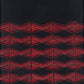 Hands COMO Red & Black Luxury Carpet - Wool & Botanical Silk, Hand Tufted (5'6" x 8')