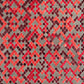 Hands DIAMOND Red Charcoal Luxury Carpet - Wool & Botanical Silk, Hand Tufted (3' x 5')
