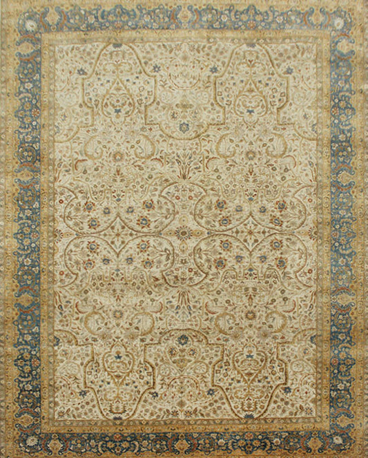 Hands P 35417 Multi Luxury Carpet - 100% Wool, Hand Knotted (10' x 14')