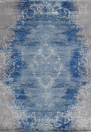 Hands P 2144 Assorted Luxury Carpet - Wool & Bamboo Silk, Hand Knotted (8' x 10')