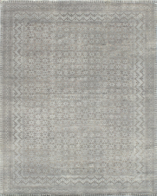 Hands 36727 Multi Luxury Carpet - 100% Wool, Hand Knotted (9' x 12')