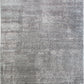 Hands P 4811 Grey Silver Luxury Carpet - Wool & Bamboo Silk, Hand Knotted (8' x 10')