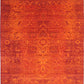 Hands DL 1299 Red Luxury Carpet - Wool & Botanical Silk, Hand Knotted (8'9" x 12')