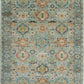 Hands DL 1300 Aqua Luxury Carpet - 100% Wool, Hand Knotted (9'2" x 12'5")