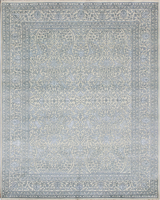 Hands DL 1312 Assorted Luxury Carpet - Wool & Botanical Silk, Hand Knotted (8' x 10')