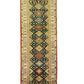 Hands DL 1559 Blue & Ivory Luxury Carpet - 100% Wool, Hand Knotted (3'6" x 12')