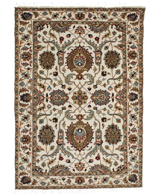 Hands DL 1634 Assorted Luxury Carpet - Wool & Botanical Silk, Hand Knotted (2'6" x 4')