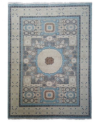 Hands DL 1699 Multi Luxury Carpet - 100% Wool, Hand Knotted (9' x 12')