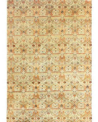 Hands DL 1894 Green Luxury Carpet - 100% Wool, Hand Knotted (12' x 15')