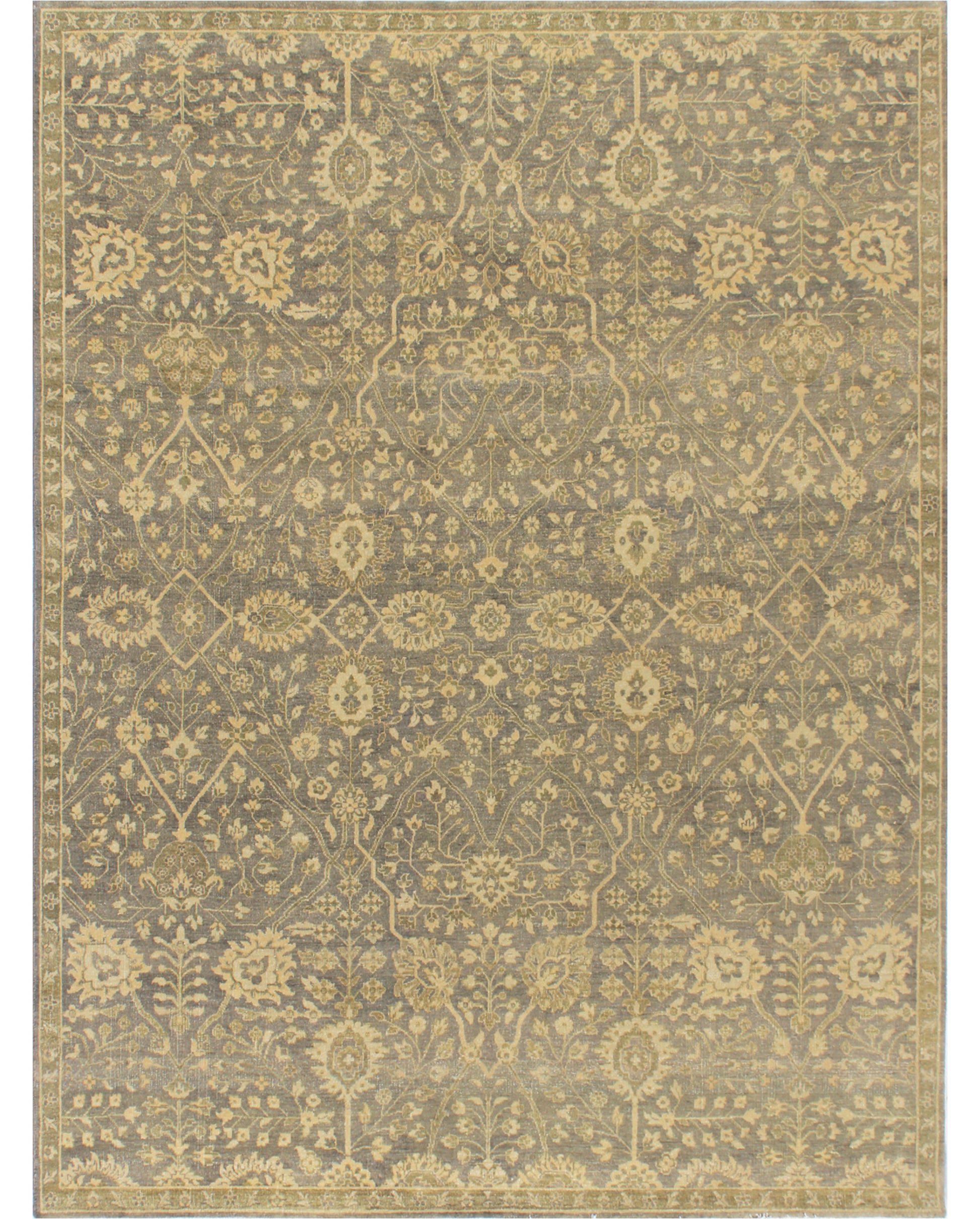 Hands DL 3268 Assorted Luxury Carpet - 100% Wool, Hand Knotted (8' x 10')