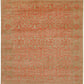 Hands DL 798 Red & Beige Luxury Carpet - Wool & Botanical Silk, Hand Knotted (9' x 12')
