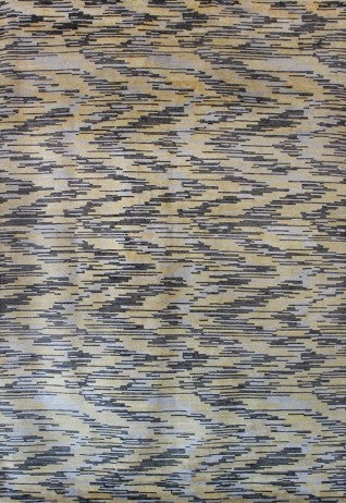 Hands P 1461 Gold Luxury Carpet - Wool & Botanical Silk, Hand Knotted (8' x 10')